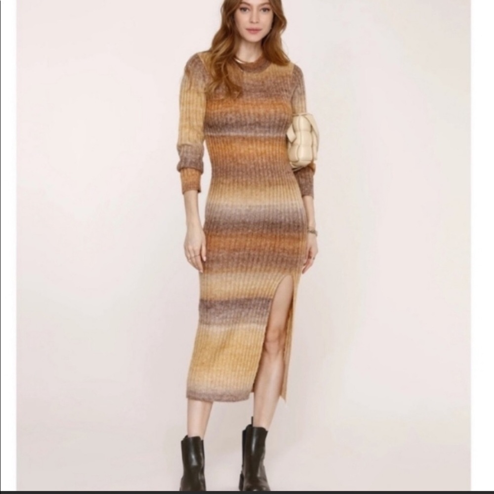 NWOT Heartloom long sleeve maxi dress